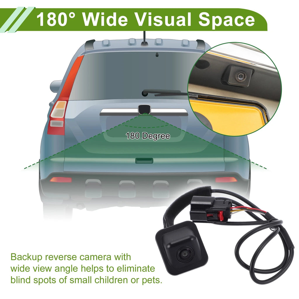 Rear View Camera 120-180 Degree Replacement for Chevrolet Corvette Stingray Z06 (2014–2016)