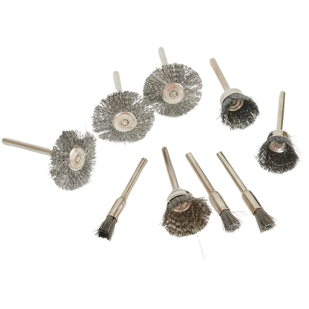 25mm Steel Wire Wheel Brush for Drill Rotary Tool (Rust Removal, Polishing)