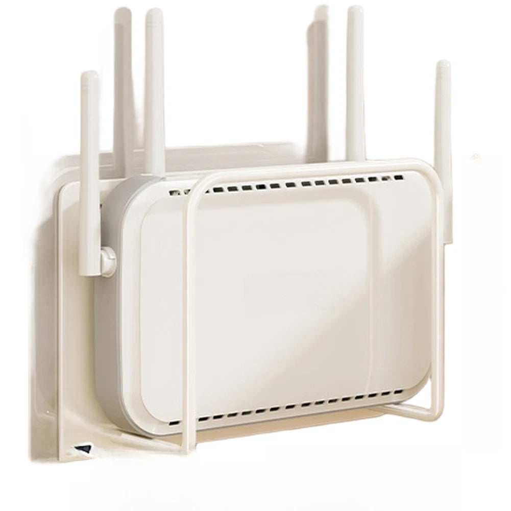 Router Shelf for WiFi Router Set Top Box (No Tools Required)