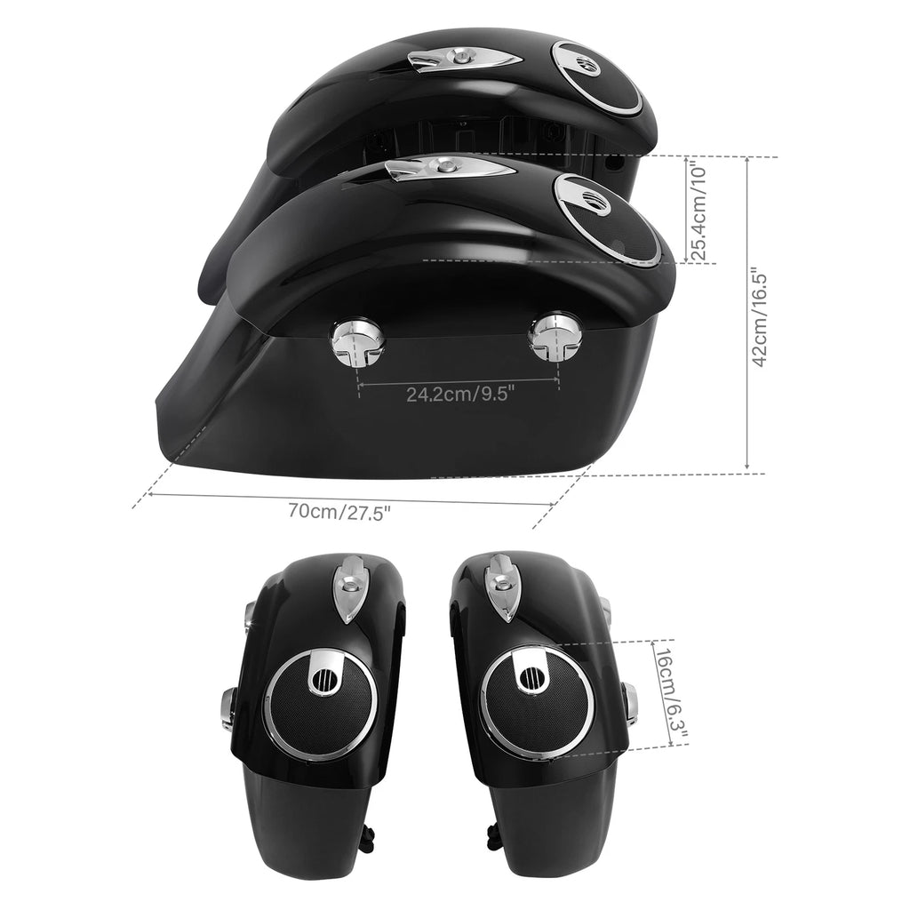 Saddlebag Electronic Latches for Indian Chieftain (2016–2018)