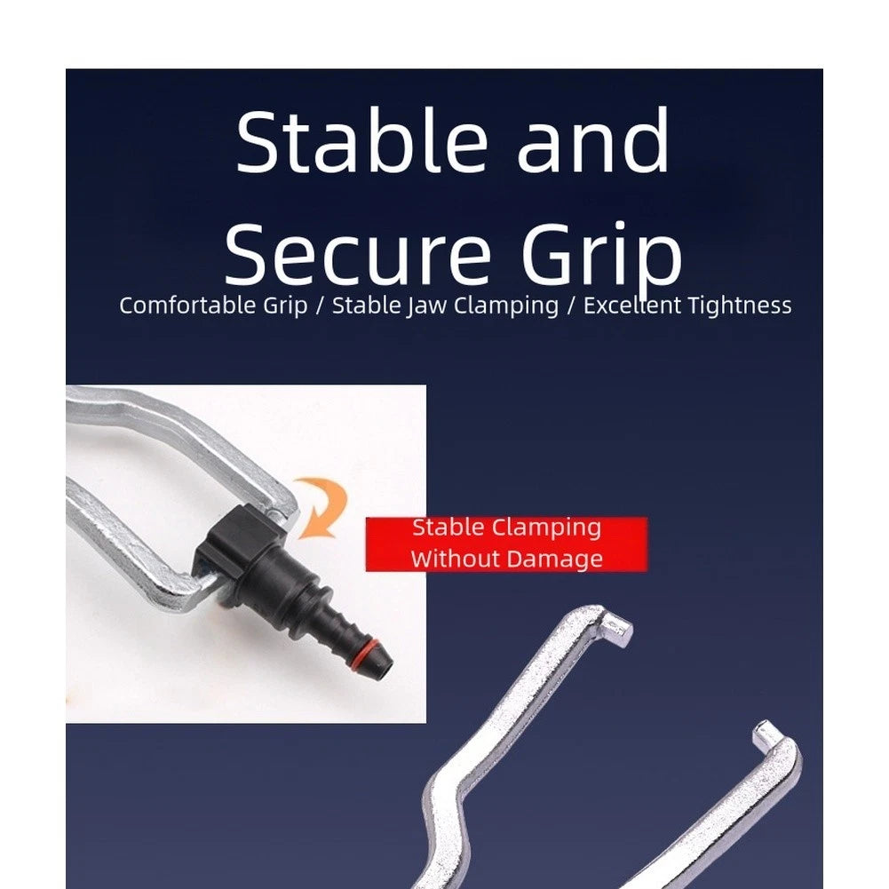 Fuel Line Disconnect Pliers for Automotive Use - Comfortable PVC Grip