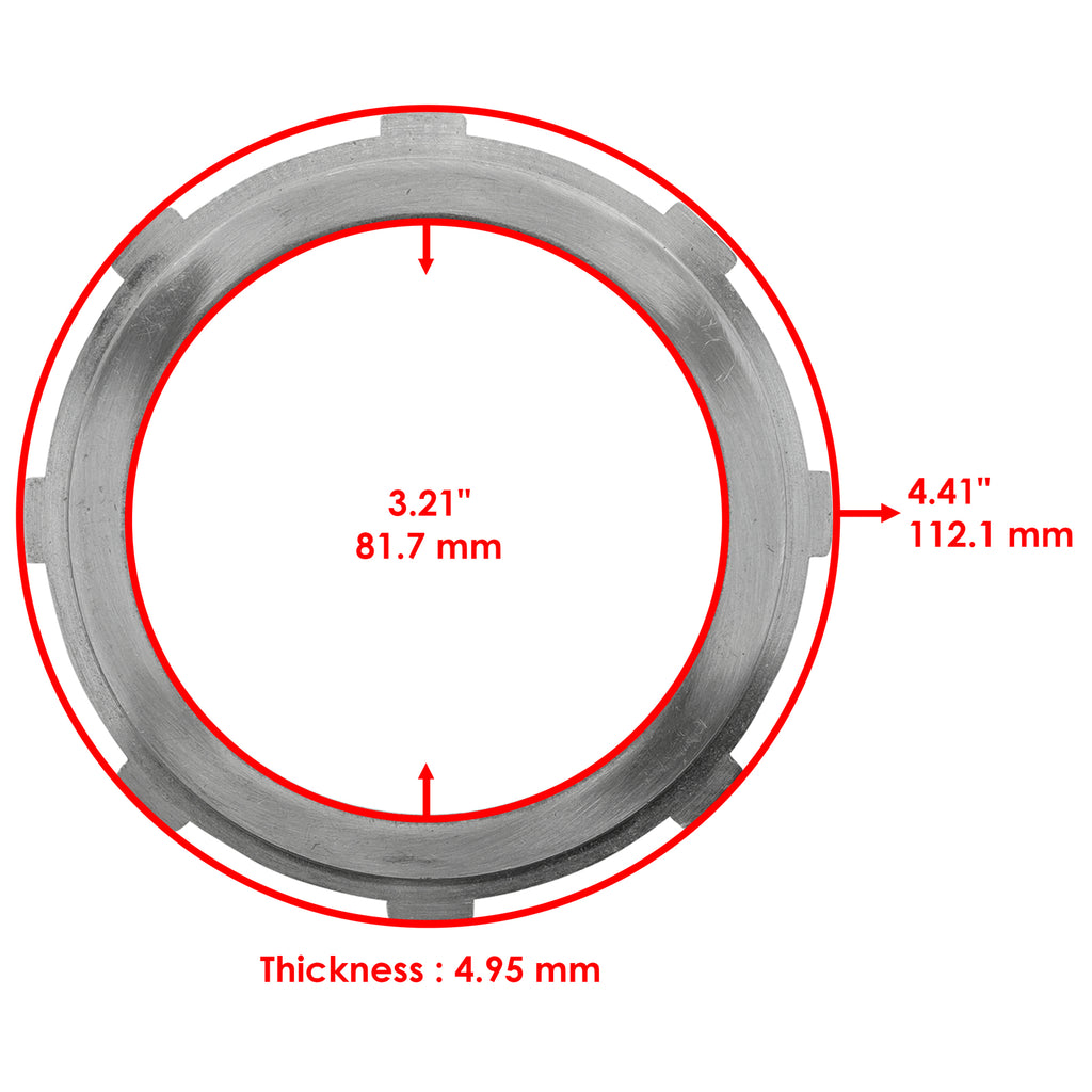 Clutch Plate End 2.75mm Replacement for Honda Rincon 680 (2006–2023) Qty 2