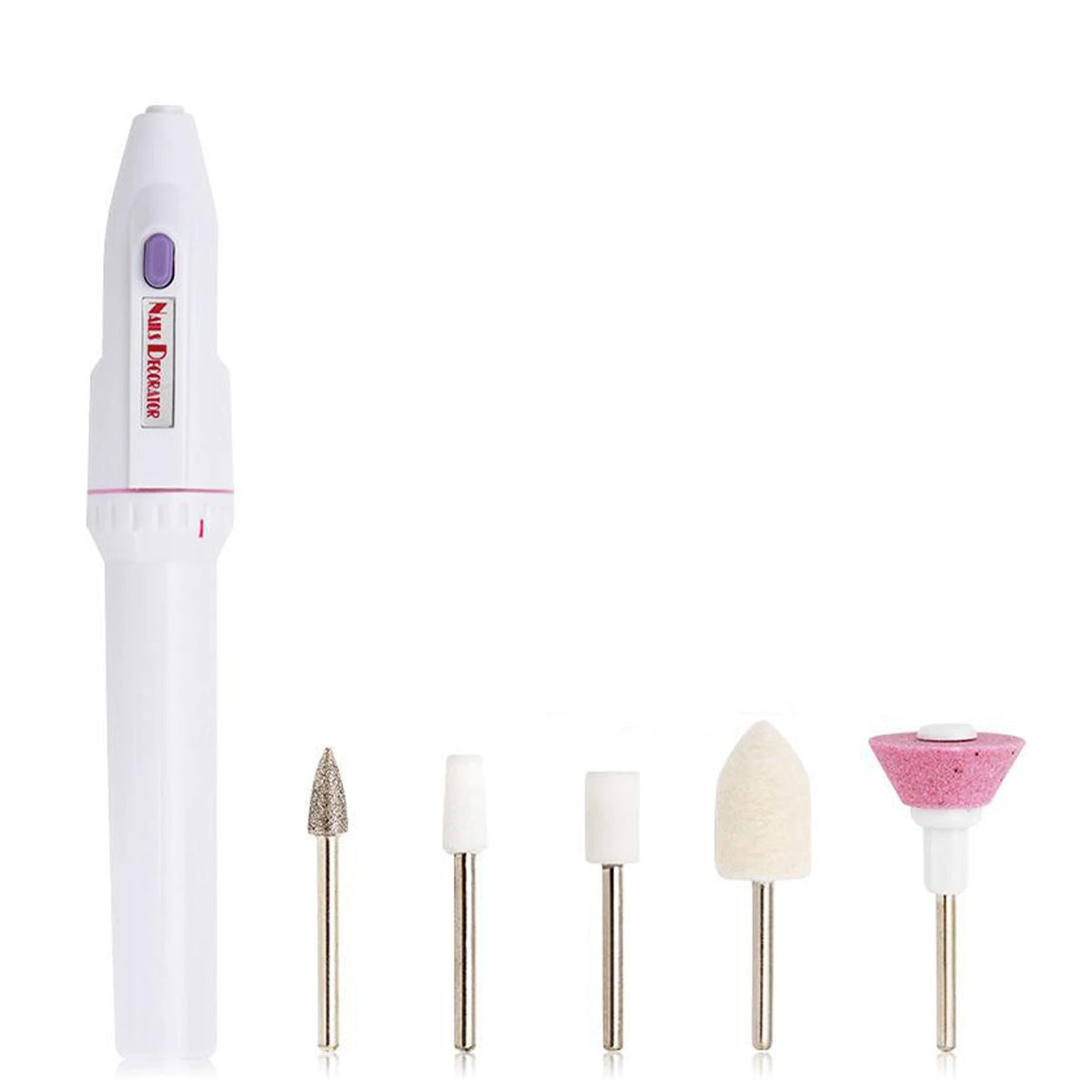 Electric Nail Drill for Home DIY Manicure Pedicure Shaping Tool