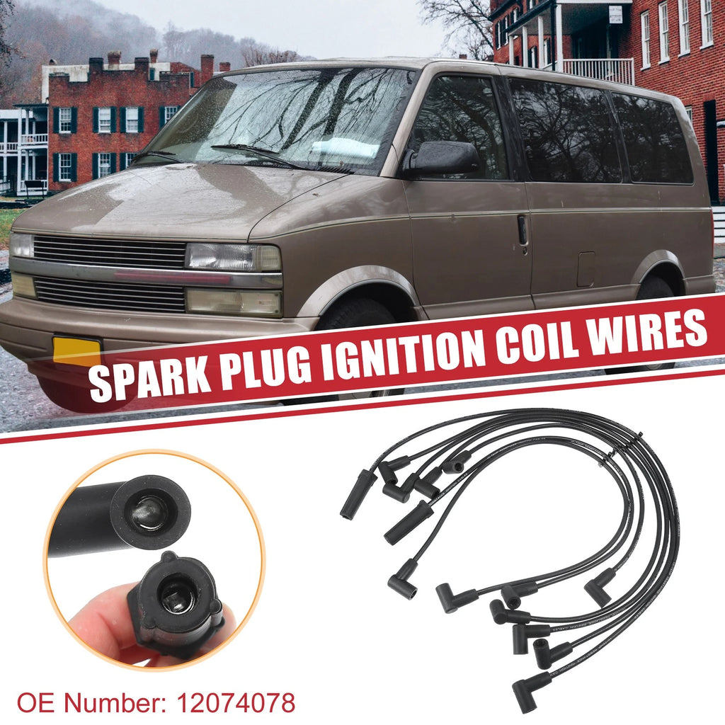 Ignition Coil and Spark Plug Wire Set for Chevrolet Astro G10 (2000–2005)