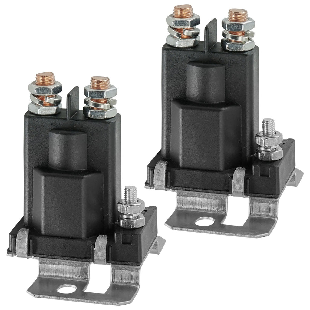 Starter Solenoid Replacement for John Deere 208 210 212 214 216 (2 Pack)