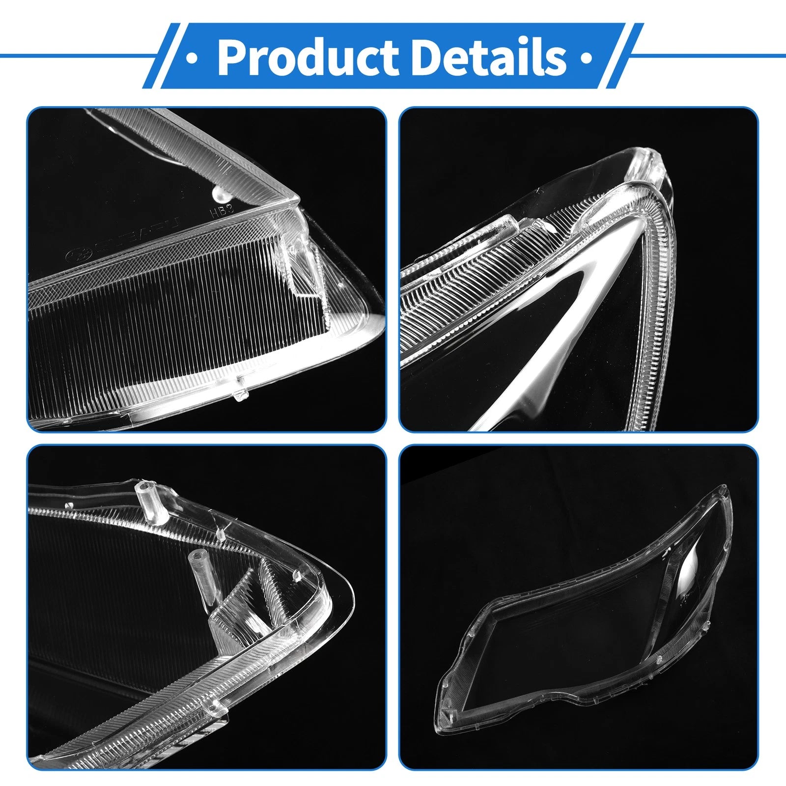 Headlight Lens Cover for Subaru Forester (2009–2012) - Clear