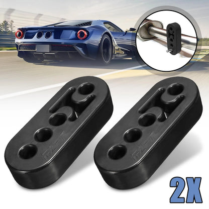 Exhaust Tail Pipe Mount Brackets Hanger for Universal Cars (4 Holes)