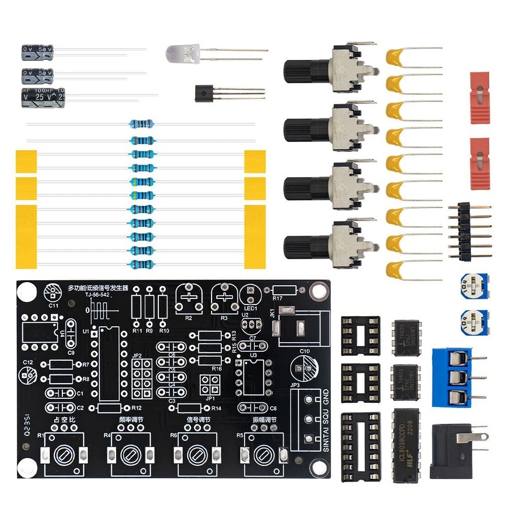ICL8038 Multifunction Signal Generator with Output Amplitude Control