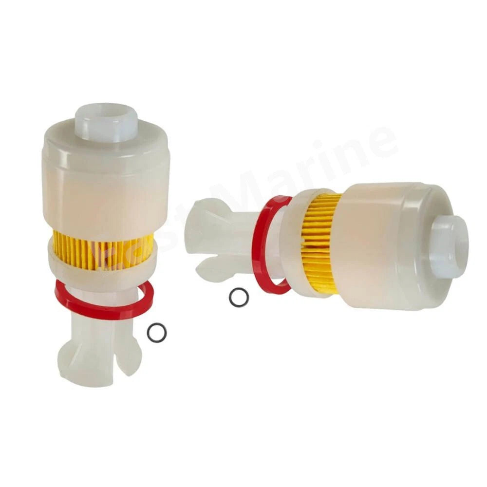 2PCS Fuel Filter for Yamaha Outboard 2 Stroke (Sierra 18-7517, 65L-24563-00)