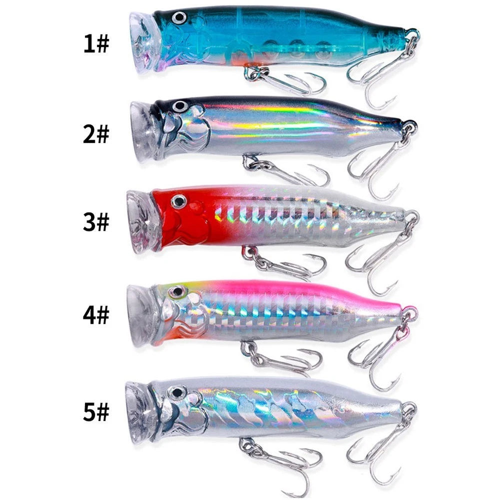 7cm Topwater Bait for Fishing (Trigger Aggressive Fish Strikes)
