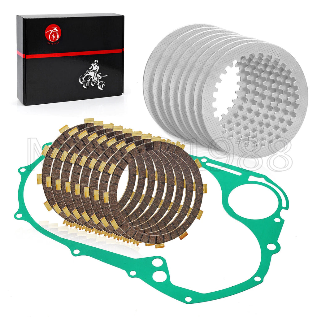 Clutch Plate Kit with Crankcase Cover Gasket for Yamaha V-Star 1100 (1999–2009)