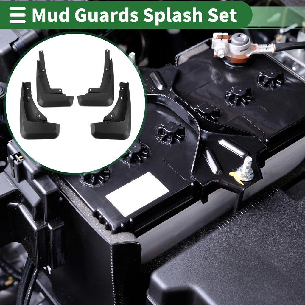 Mud Flaps Splash Guards for Ford Escape (2020) W/ Mount Accessories
