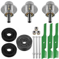 Deck Spindles and Pulleys Kit with Blades for Scag SCZ52V (2005–2010)