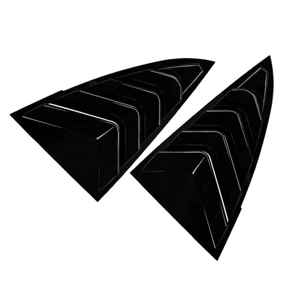 Rear Window Side Vent Shutter Louver Cover Trim for Tesla Model 3, Model Y (2017–2023)