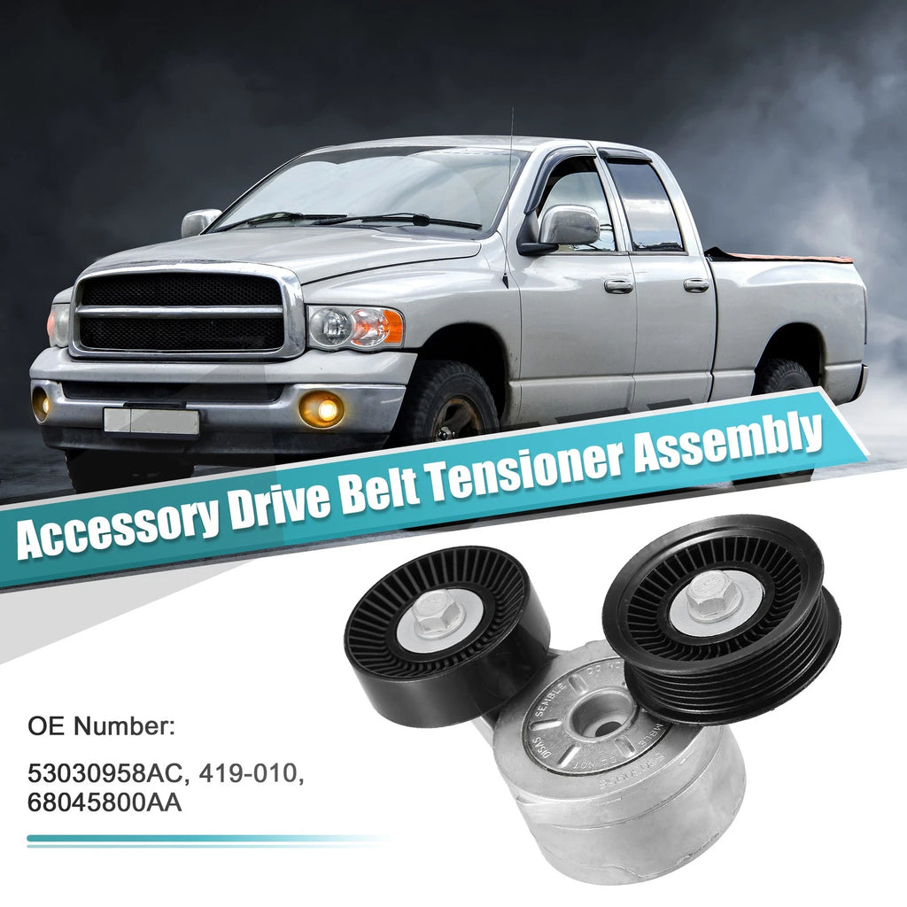 Automatic Belt Tensioner Pulley 76mm for Dodge Ram Jeep (2013–2016)