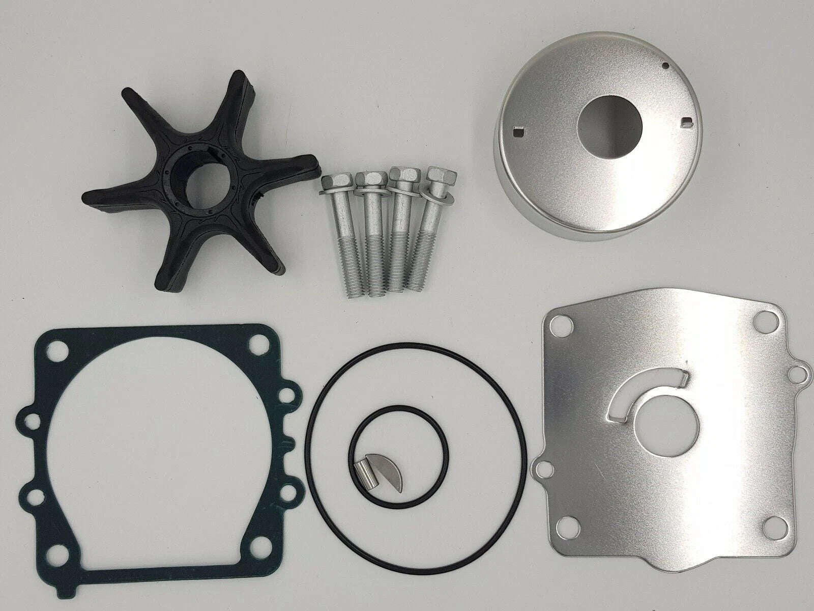 Water Pump Impeller Kit for Yamaha 2-Stroke 150 175 200 225 HP (1996–2006) 6G5-W0078-01