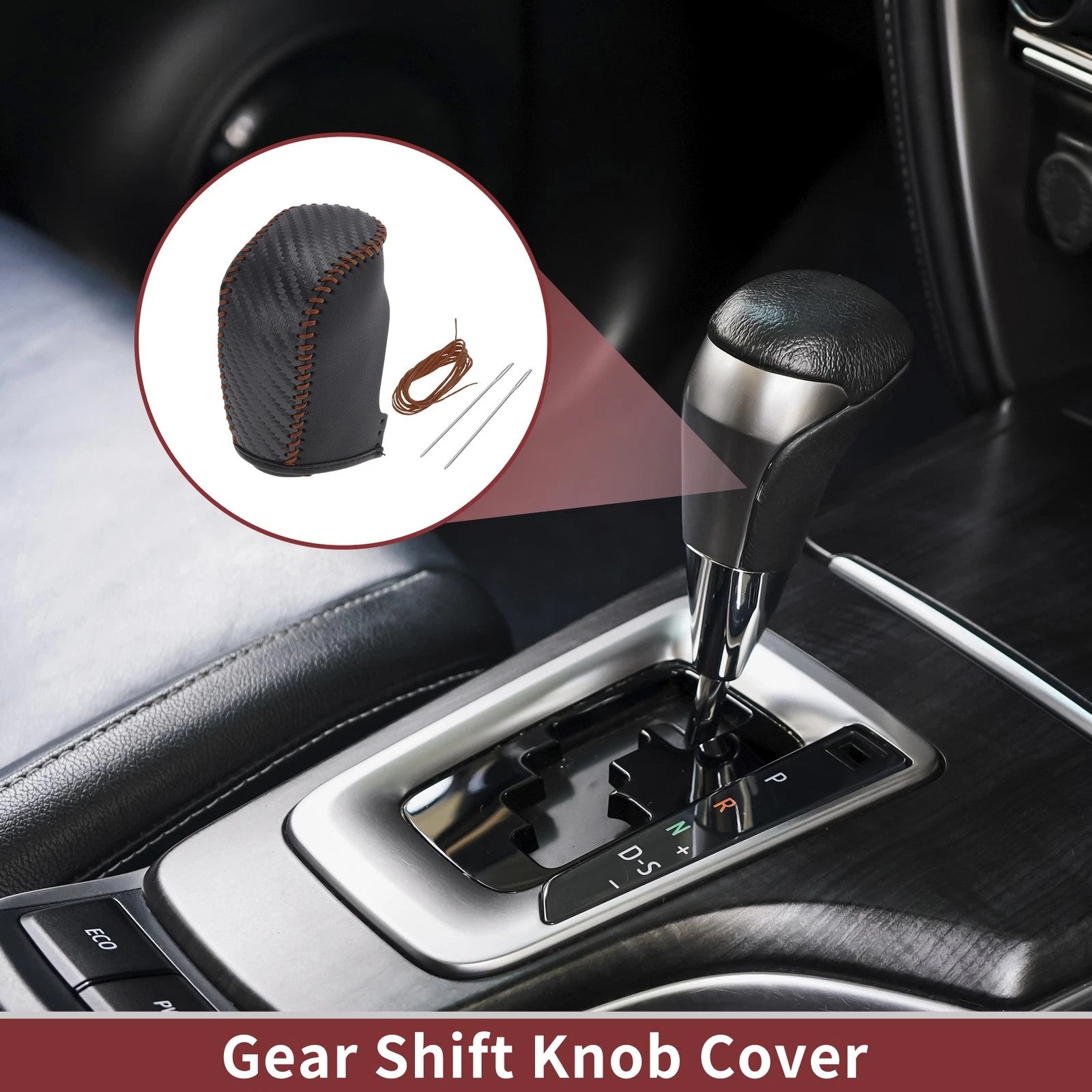 Gear Shift Knob Cover Replacement for Hyundai Sonata (2011–2014)