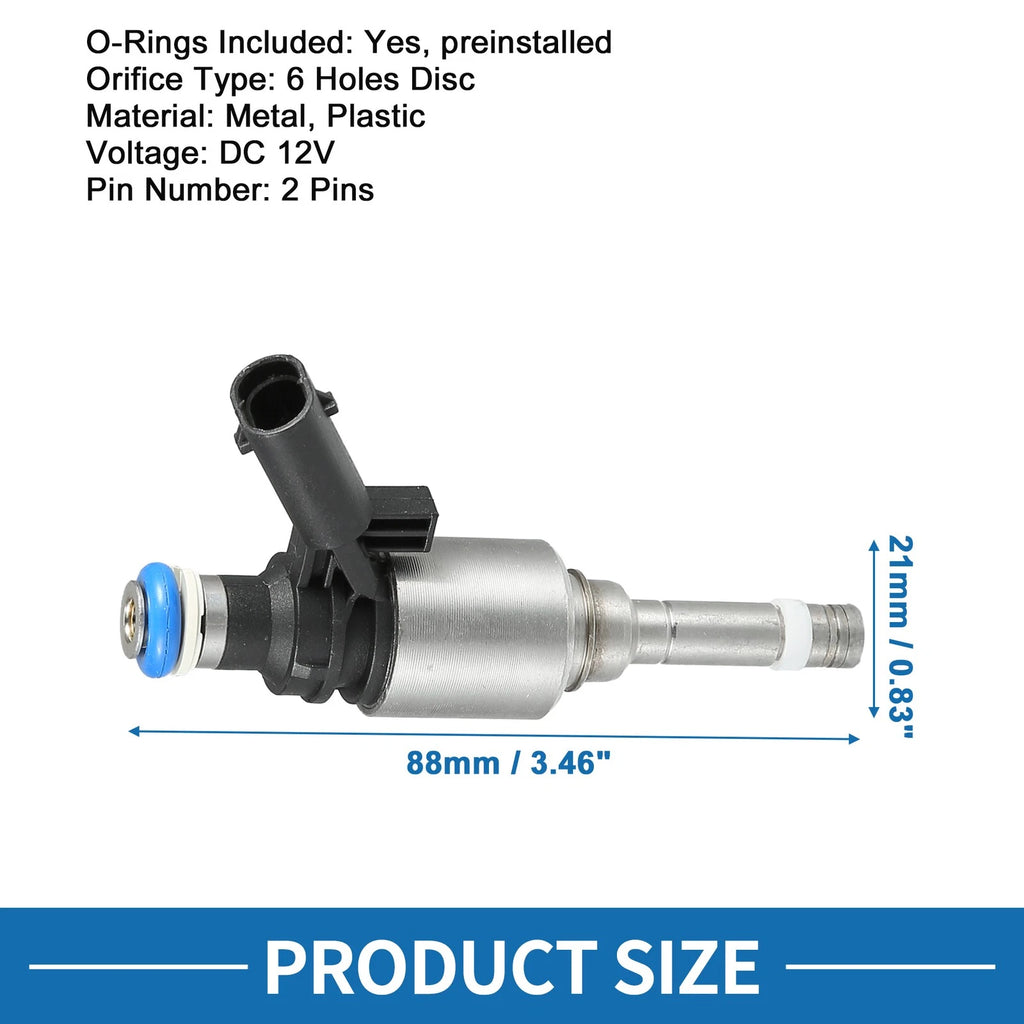 Fuel Injector Replacement Set for VW Passat B6 B7 Saloon 2.0 TFSI (2005–2014)