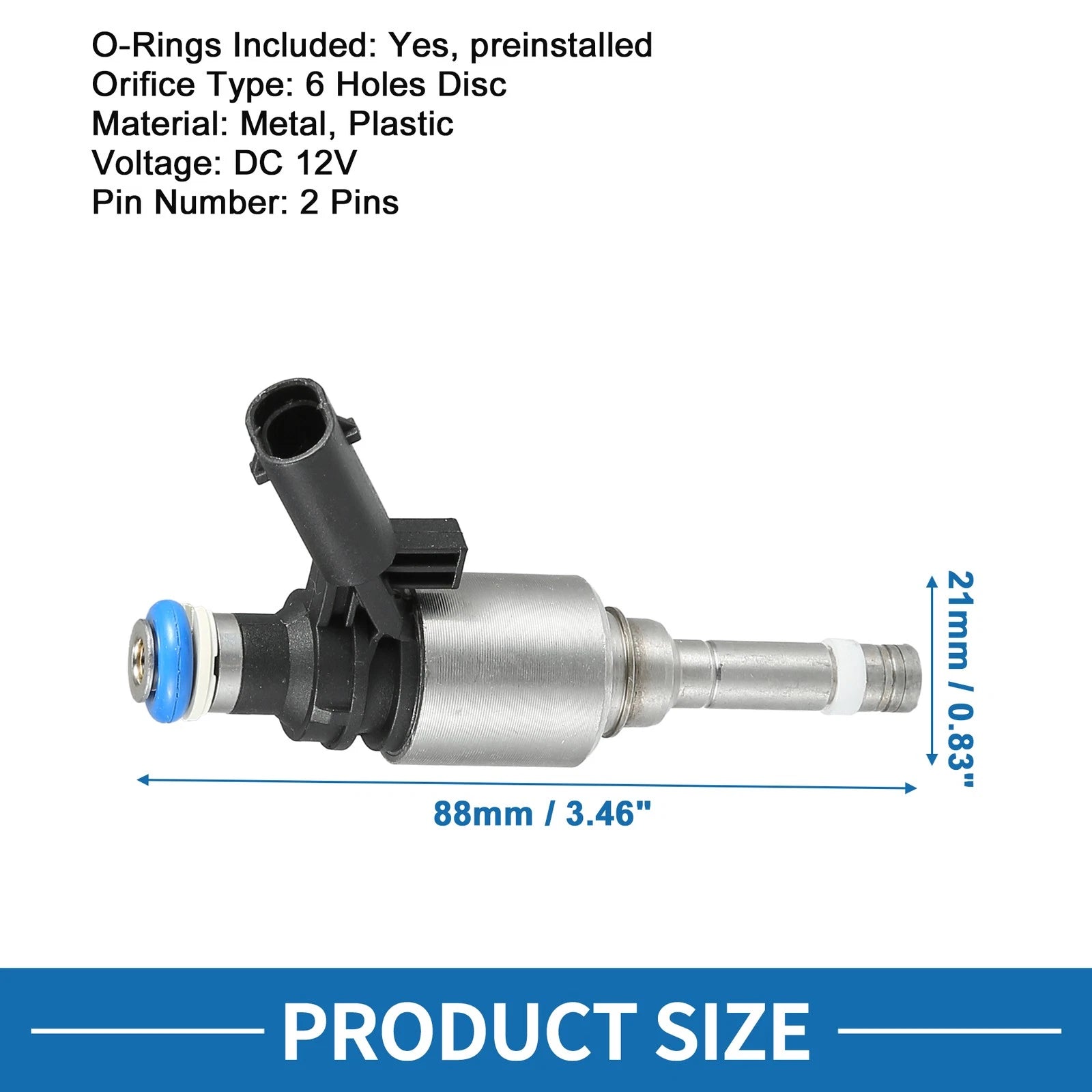 Fuel Injector Replacement Set for VW Passat B6 B7 Saloon 2.0 TFSI (2005–2014)