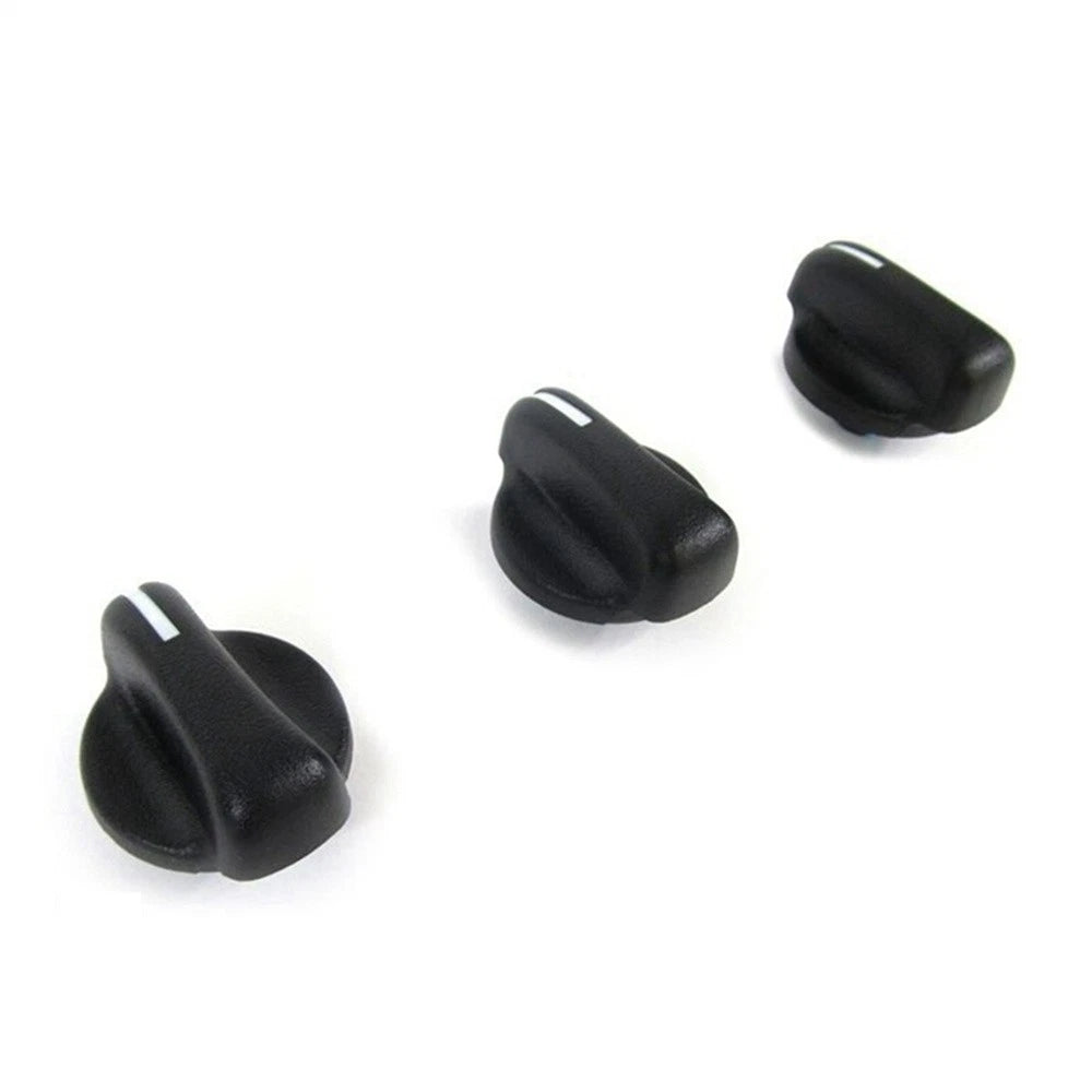 3Pcs A/C Heater Fan Control Switch Dash Knob for Jeep Wrangler TJ (1997–2006)