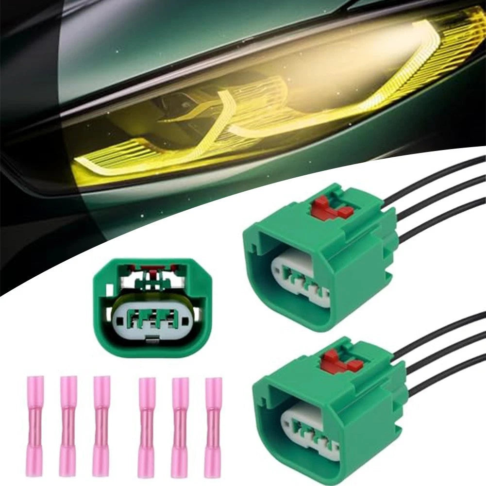 2 Piece Headlight Wiring Harness for Dodge Ram