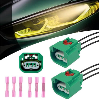2 Piece Headlight Wiring Harness for Dodge Ram