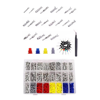 755 Pcs Connector Pins Terminal for 12V Connectors, Motorcycles