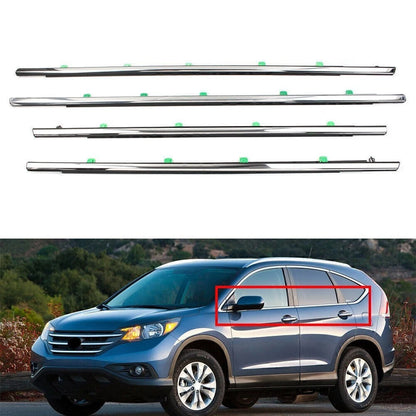 Chrome Door Trims Window Bay Seal for Honda CR-V (2012–2016)