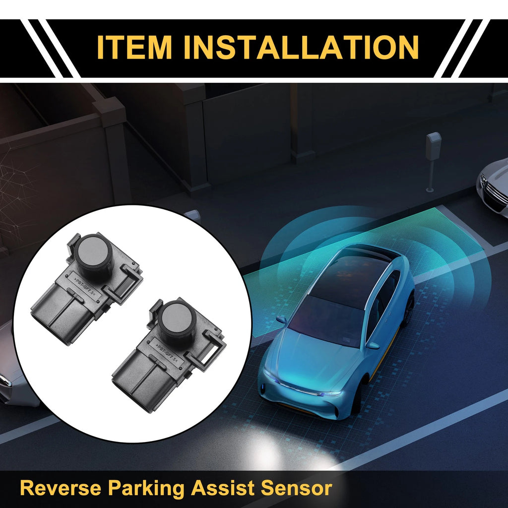 Rear Backup Parking Sensors 2 Pc Replacement for Toyota Tundra (2007–2021)