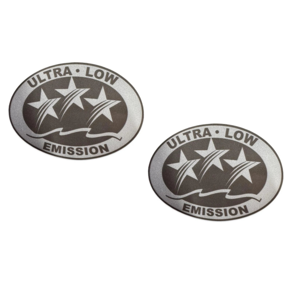 2XUltra Low Emission 3 Outboard Graphic Light Gray Sticker Decal Outboard Engine