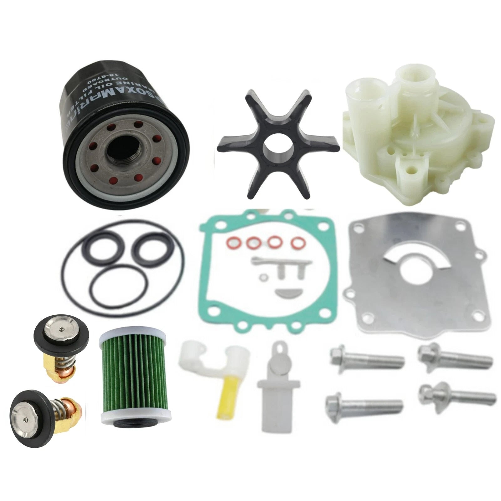 Engine Maintenance Kit for Yamaha F200C F225B (61A-W0078 6CB-24501 69J-13440)