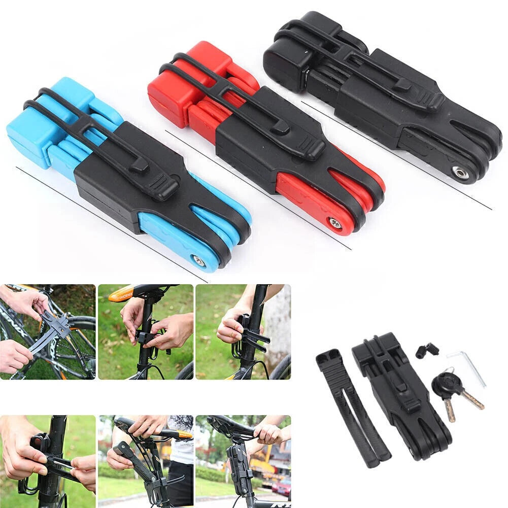 Folding Security Lock for Bicycle (Pro) + Rack