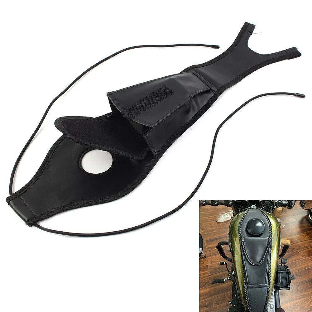 Fuel Tank Bib with Pouch for Harley Sportster 1200 (2004–Later)