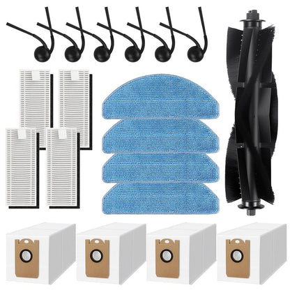 Replacement Side Brushes and Mop Pads for Tikom Medion