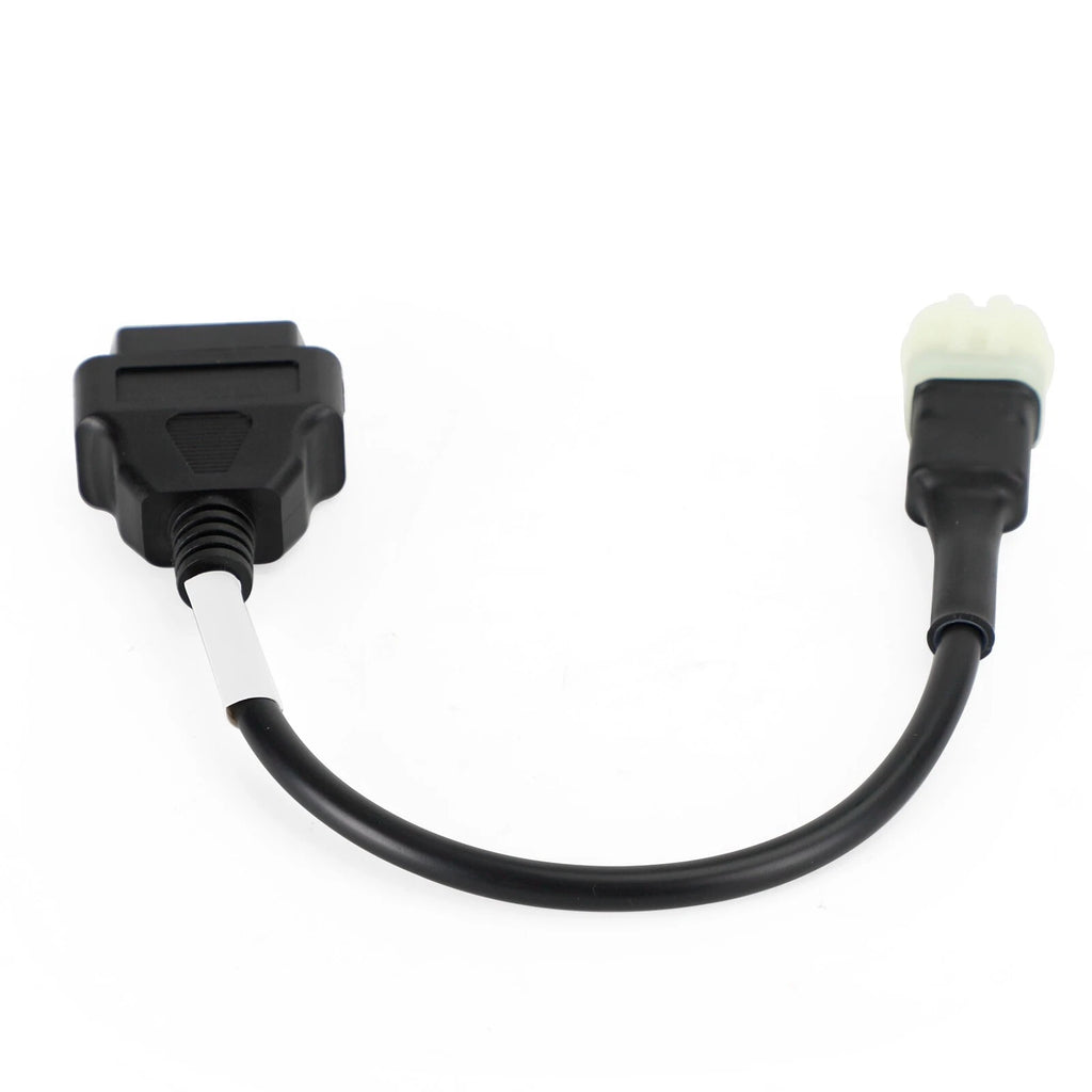 OBD2 6 Pin Diagnostic Plug Adapter for Kawasaki Motorcycle (T9)
