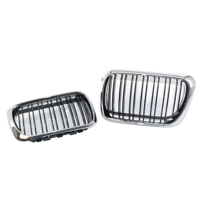 2X Front Hood Kidney Grille for BMW 3-Series E36 M3 (1996–1999)