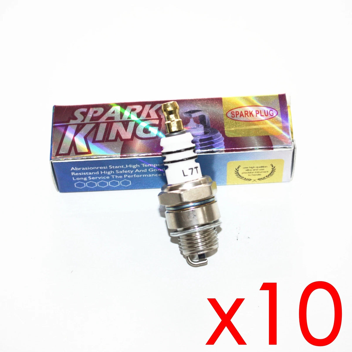 10X BPT L7T Spark Plug for 43cc 47cc 49cc Mini PIT Pocket Scooter ATV