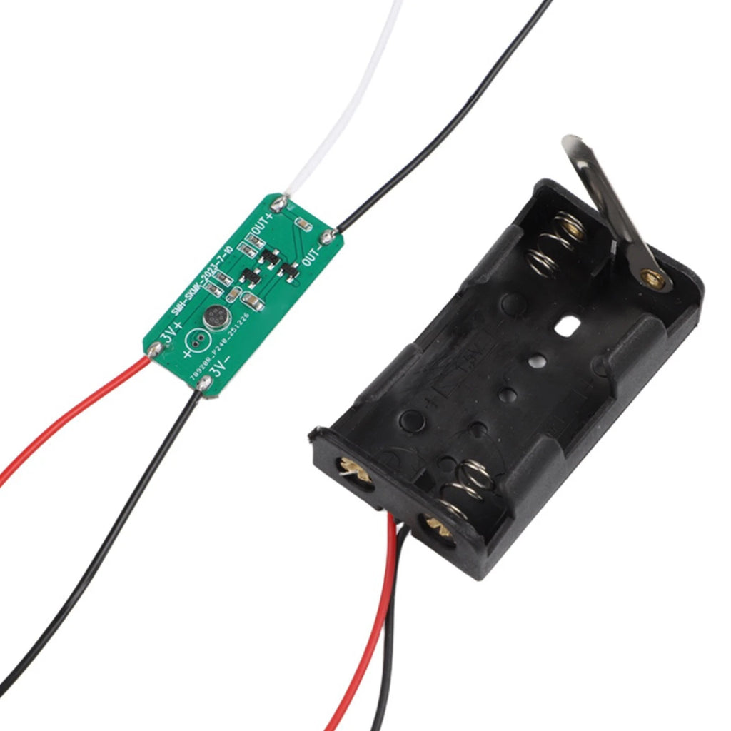 PCB Mounted Sound Switch 6 Second Delay for Educational Electronics Kits