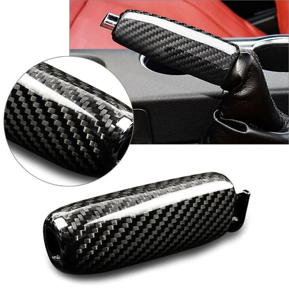 Carbon Fiber Handbrake Cover for Ford Mustang (2015–2020)