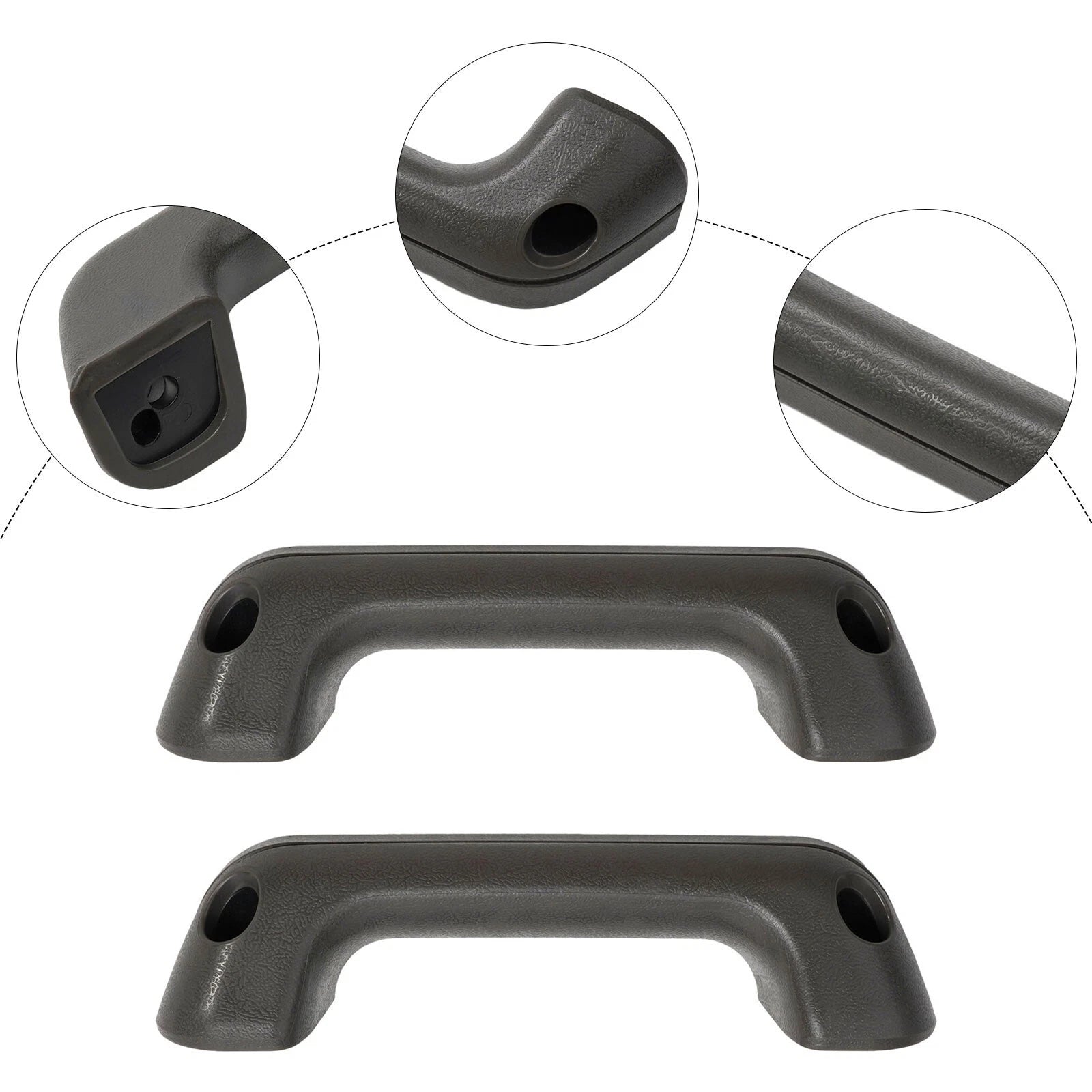 1 Pair Armrest Door Handle Pull for Nissan Hardbody D21 Frontier (1986–1997)