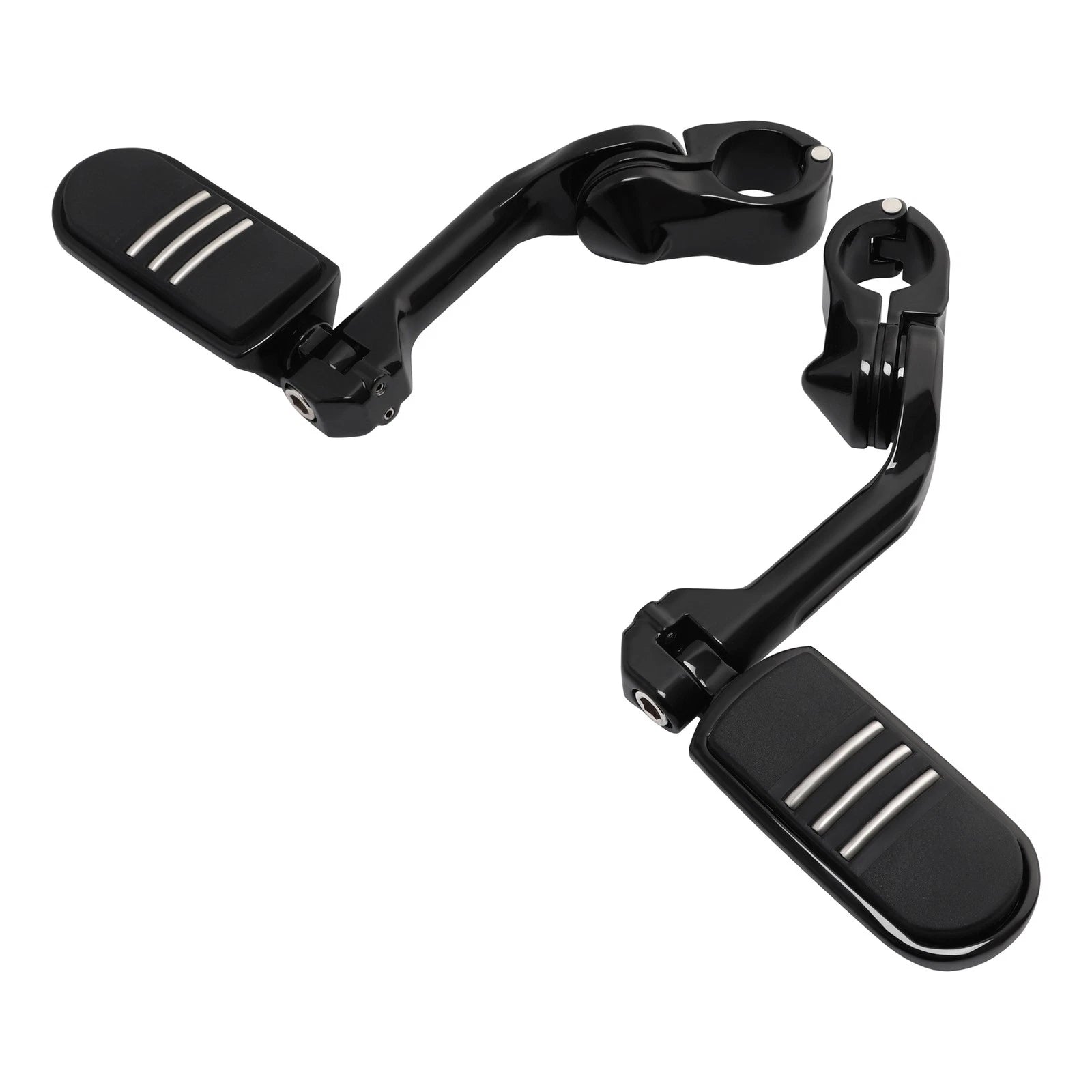 Pegstreamliner Foot Pegs for Harley (1-1/4", Long Angled)