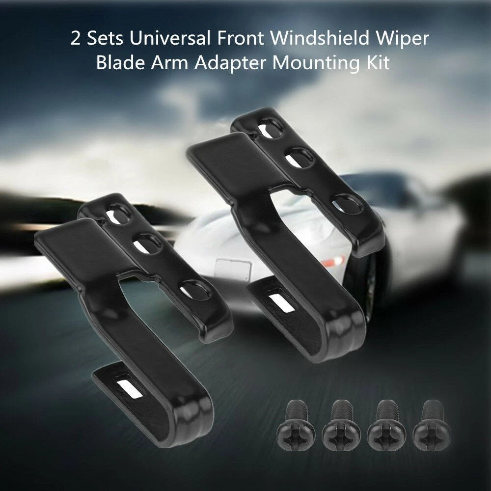 Set of 2 Mounting Adapter Kit for Windshield Wiper Blades