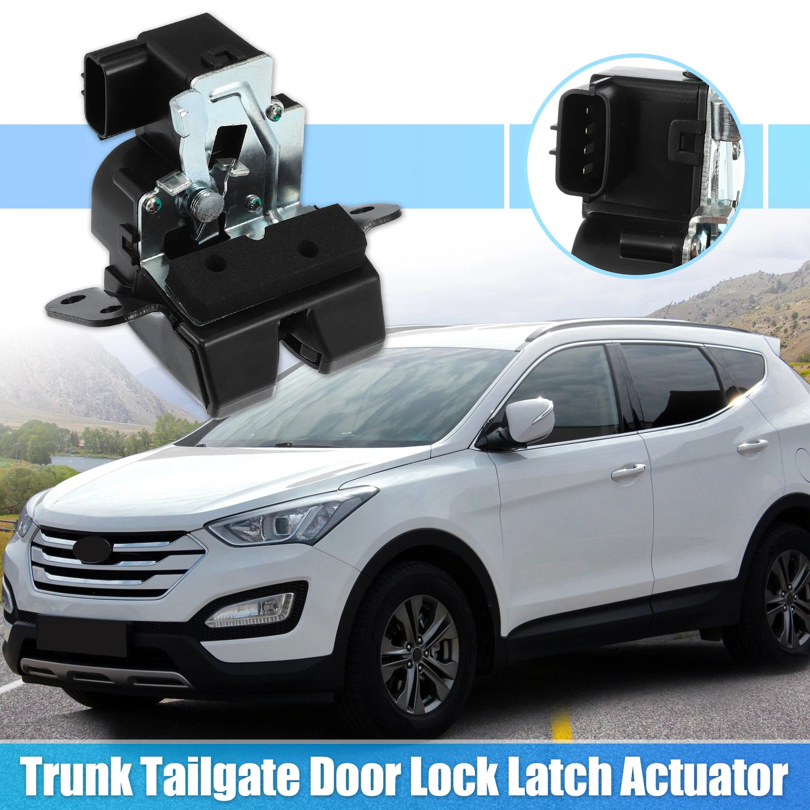 Trunk Latch Lock Actuator Replacement for Hyundai Santa Fe Sport (2013–2016)
