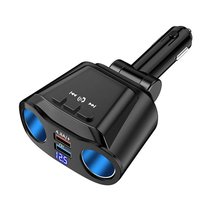 Digital LED Display Bluetooth Car Charger for Universal Use (12V/24V)