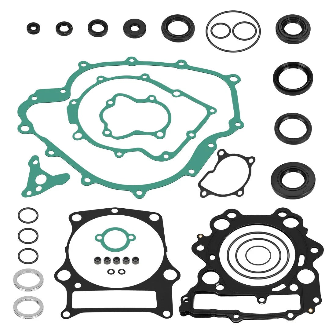 Complete Engine Top End Gasket & Seal Kit for Yamaha Grizzly 660 (2002–2008)