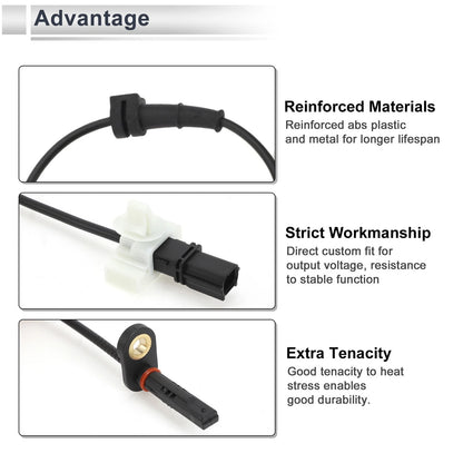 ABS Wheel Speed Sensor No. 57470TK4A02 for Acura TL (2004–2008) Rear Right