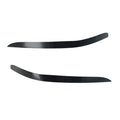 Gloss Black ABS Eyebrow Eyelid Covers for