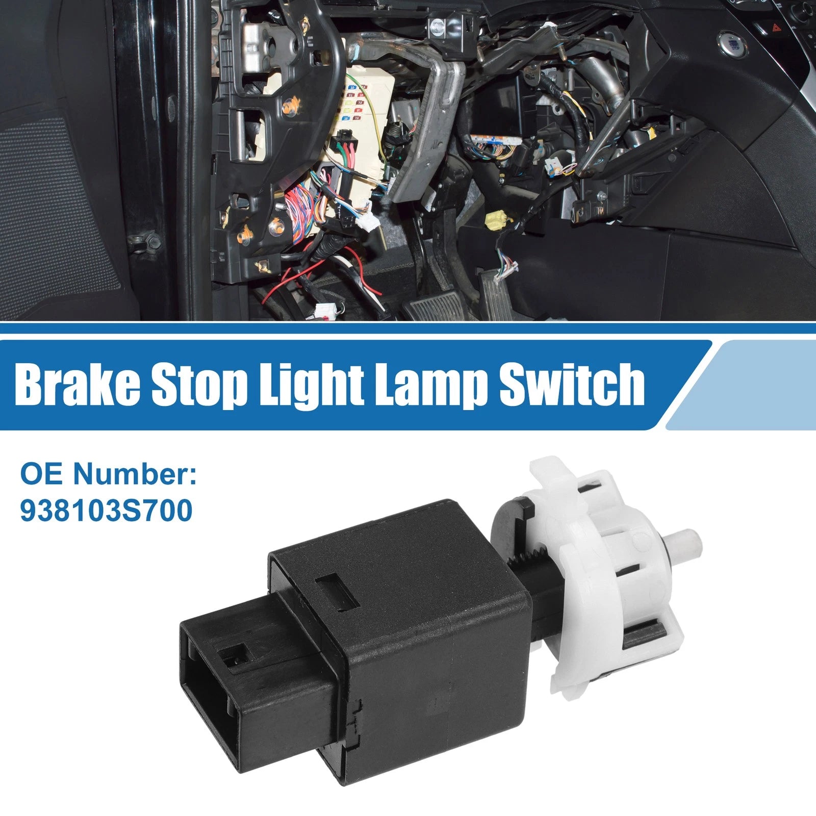 Brake Stop Light Lamp Switch OEM Replacement for Hyundai Accent (2015–2017)
