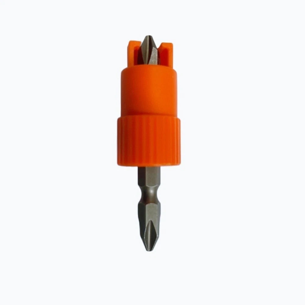2X Spring Loaded Screwdriver Bit Stopper for Electric Drill Compatibility