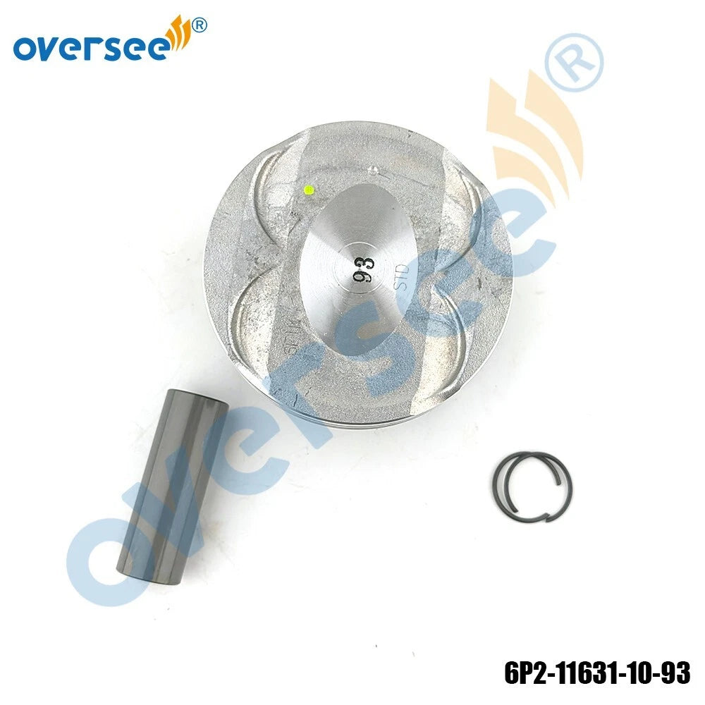 Piston & Ring STD for Yamaha Outboard LF200 250 HP (1993) 6P2-11631-10-93